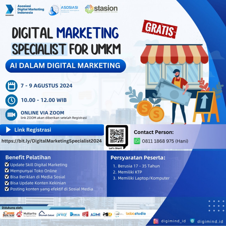 Digital Marketing Specialist program (DMSP) 2024