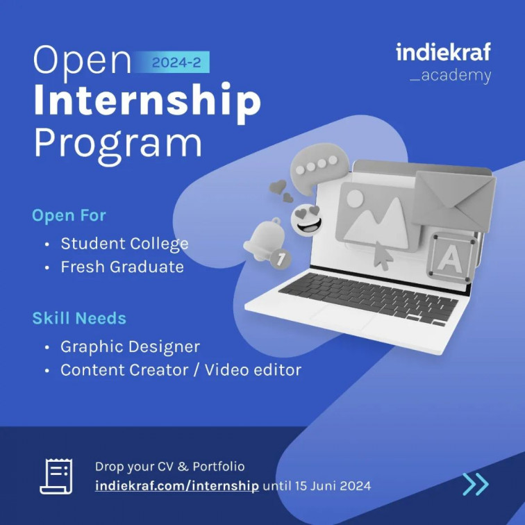 Indiekraf Open Call Internship